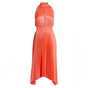A.L.C. Renzo Pleated Blouson Dress